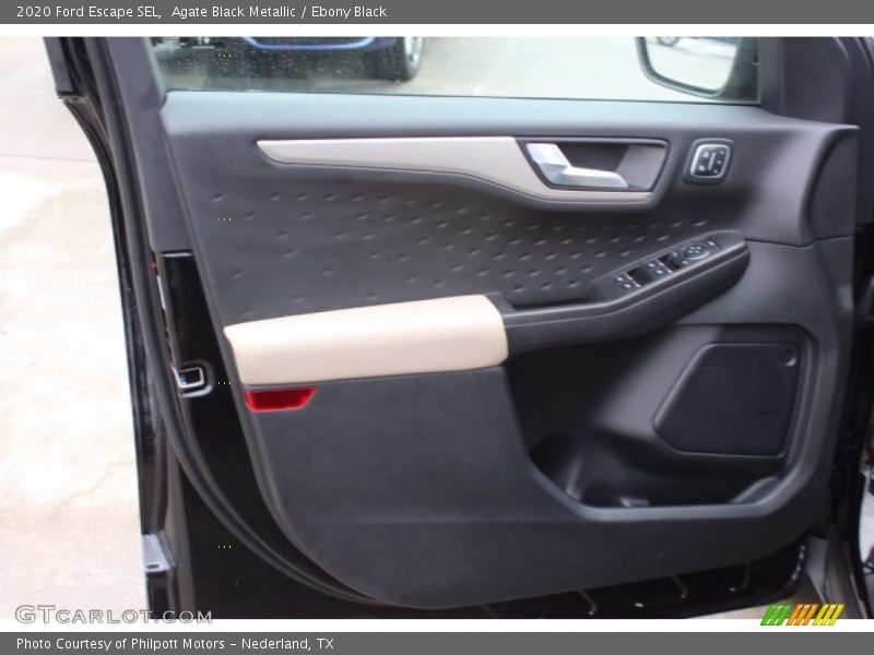Agate Black Metallic / Ebony Black 2020 Ford Escape SEL