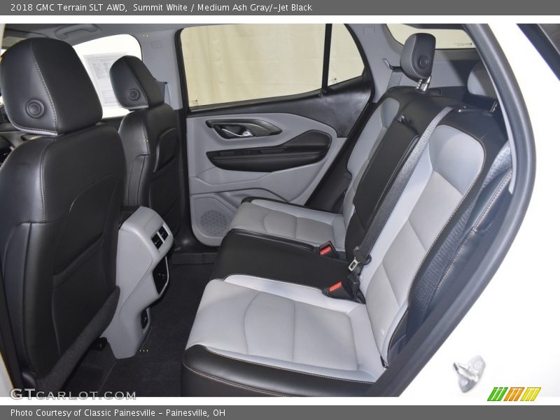 Summit White / Medium Ash Gray/­Jet Black 2018 GMC Terrain SLT AWD