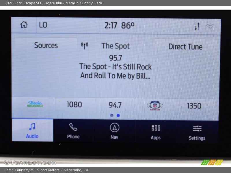 Agate Black Metallic / Ebony Black 2020 Ford Escape SEL