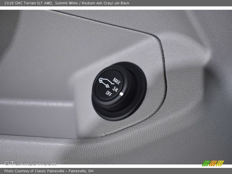 Summit White / Medium Ash Gray/­Jet Black 2018 GMC Terrain SLT AWD
