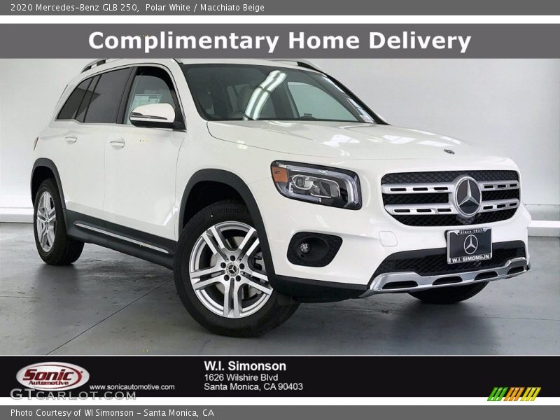 Polar White / Macchiato Beige 2020 Mercedes-Benz GLB 250