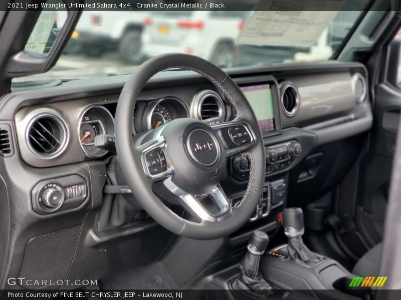 Granite Crystal Metallic / Black 2021 Jeep Wrangler Unlimited Sahara 4x4