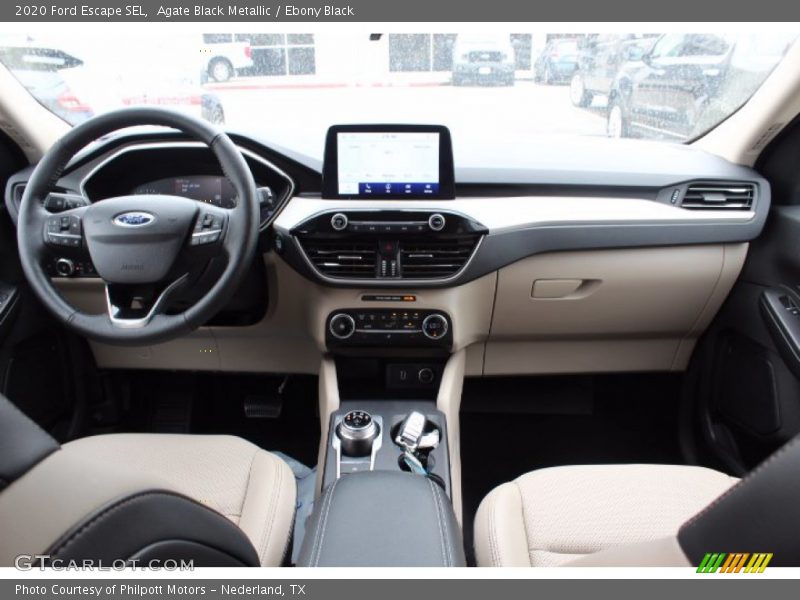 Agate Black Metallic / Ebony Black 2020 Ford Escape SEL