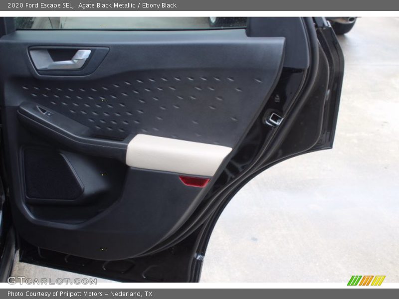 Agate Black Metallic / Ebony Black 2020 Ford Escape SEL