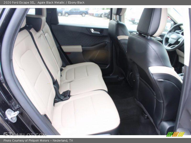 Agate Black Metallic / Ebony Black 2020 Ford Escape SEL