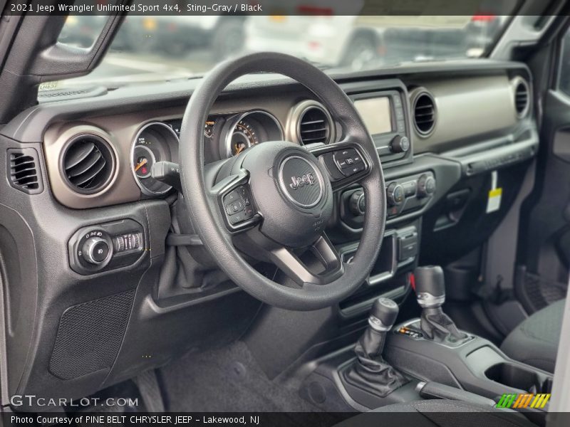 Sting-Gray / Black 2021 Jeep Wrangler Unlimited Sport 4x4