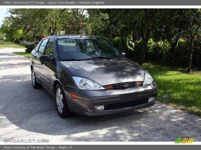 Liquid Grey Metallic / Medium Graphite 2002 Ford Focus ZTS Sedan