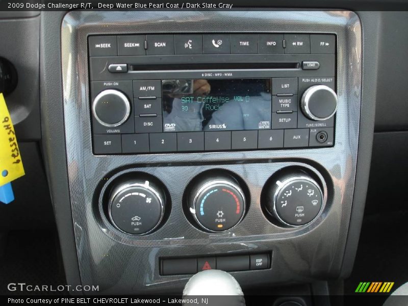 Deep Water Blue Pearl Coat / Dark Slate Gray 2009 Dodge Challenger R/T