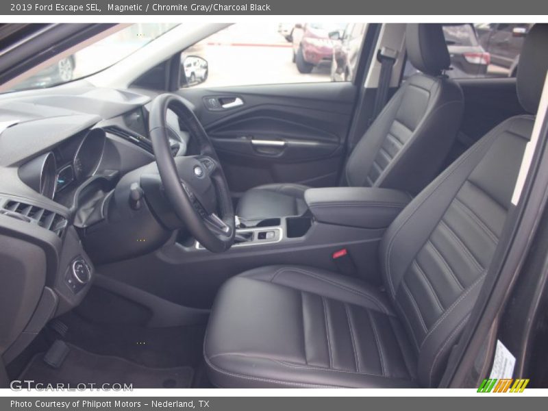 Magnetic / Chromite Gray/Charcoal Black 2019 Ford Escape SEL