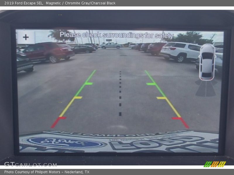 Magnetic / Chromite Gray/Charcoal Black 2019 Ford Escape SEL