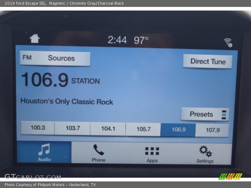 Magnetic / Chromite Gray/Charcoal Black 2019 Ford Escape SEL