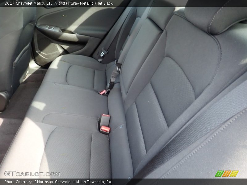 Nightfall Gray Metallic / Jet Black 2017 Chevrolet Malibu LT