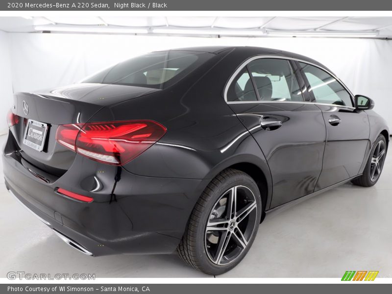 Night Black / Black 2020 Mercedes-Benz A 220 Sedan