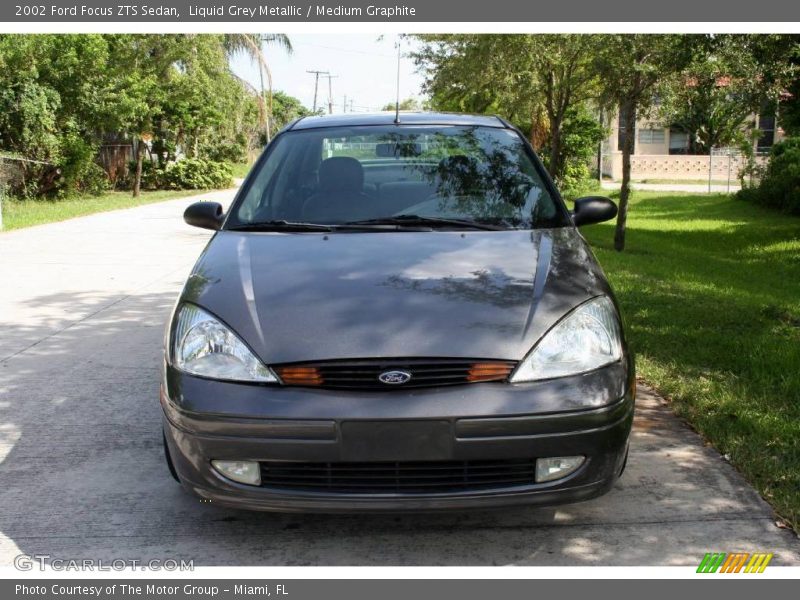 Liquid Grey Metallic / Medium Graphite 2002 Ford Focus ZTS Sedan