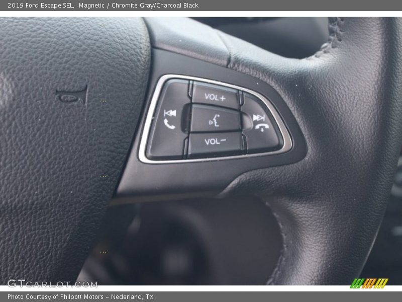 Magnetic / Chromite Gray/Charcoal Black 2019 Ford Escape SEL