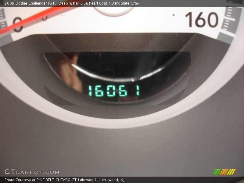Deep Water Blue Pearl Coat / Dark Slate Gray 2009 Dodge Challenger R/T