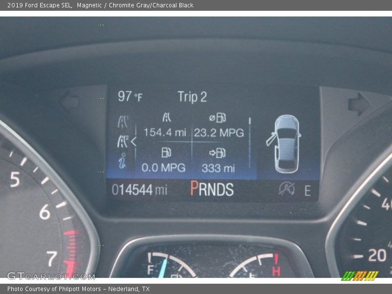 Magnetic / Chromite Gray/Charcoal Black 2019 Ford Escape SEL