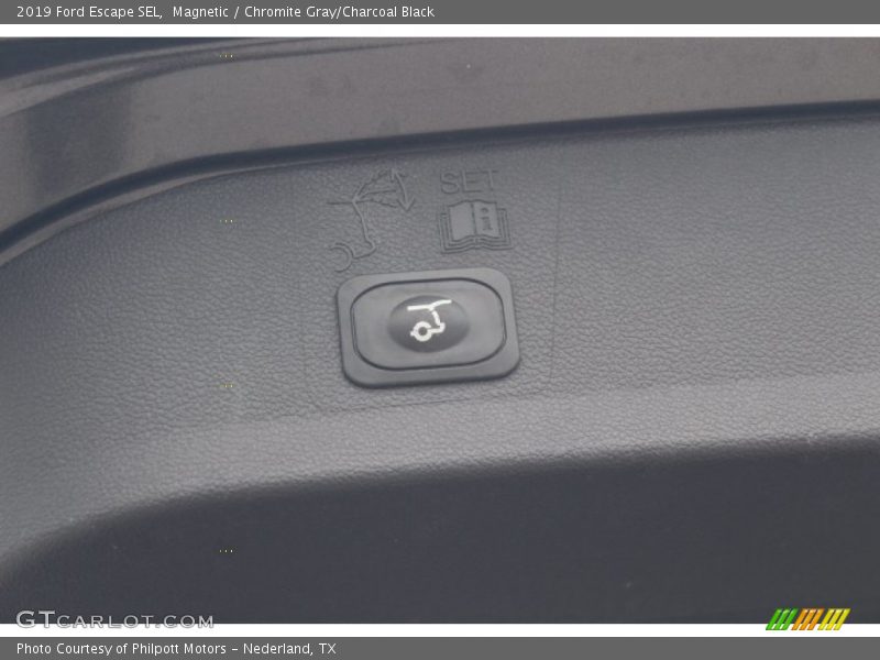 Magnetic / Chromite Gray/Charcoal Black 2019 Ford Escape SEL