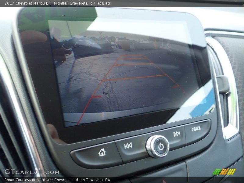 Nightfall Gray Metallic / Jet Black 2017 Chevrolet Malibu LT