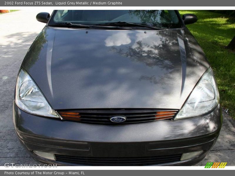 Liquid Grey Metallic / Medium Graphite 2002 Ford Focus ZTS Sedan