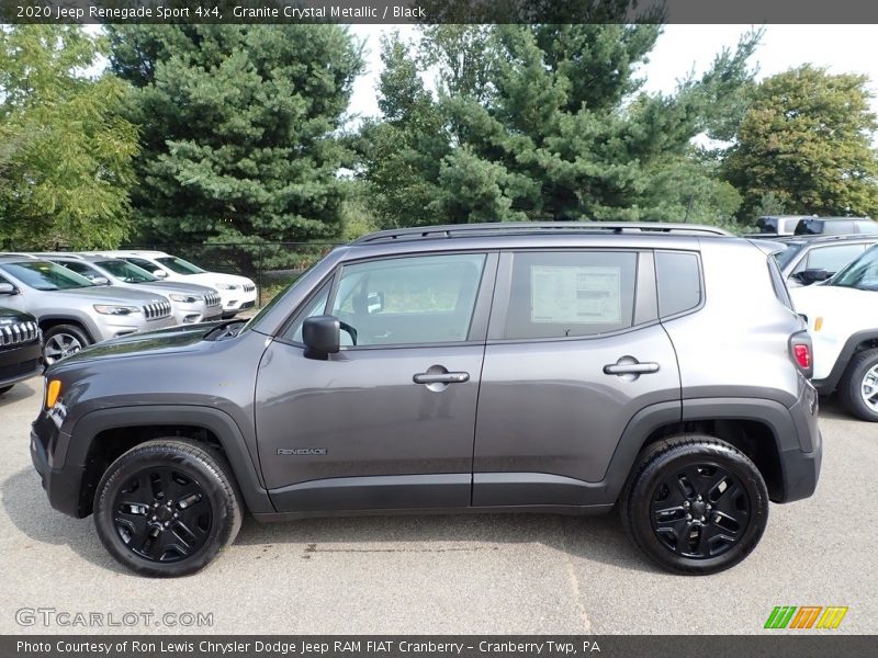 Granite Crystal Metallic / Black 2020 Jeep Renegade Sport 4x4