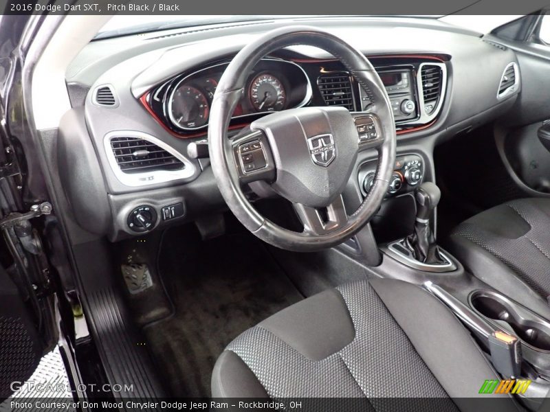 Pitch Black / Black 2016 Dodge Dart SXT