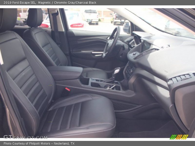 Magnetic / Chromite Gray/Charcoal Black 2019 Ford Escape SEL