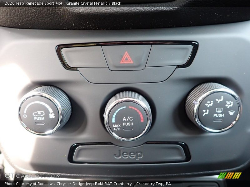 Granite Crystal Metallic / Black 2020 Jeep Renegade Sport 4x4