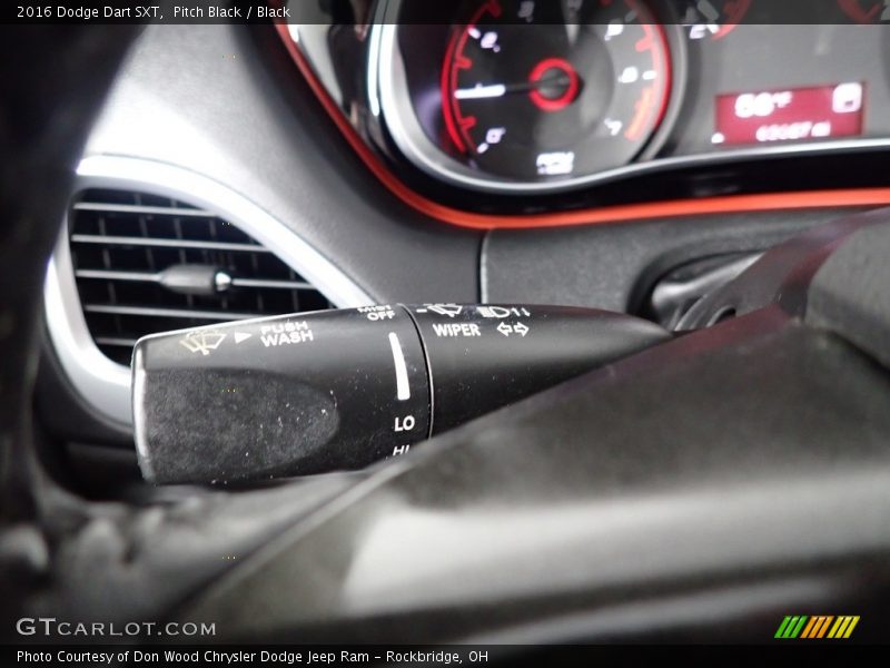 Pitch Black / Black 2016 Dodge Dart SXT