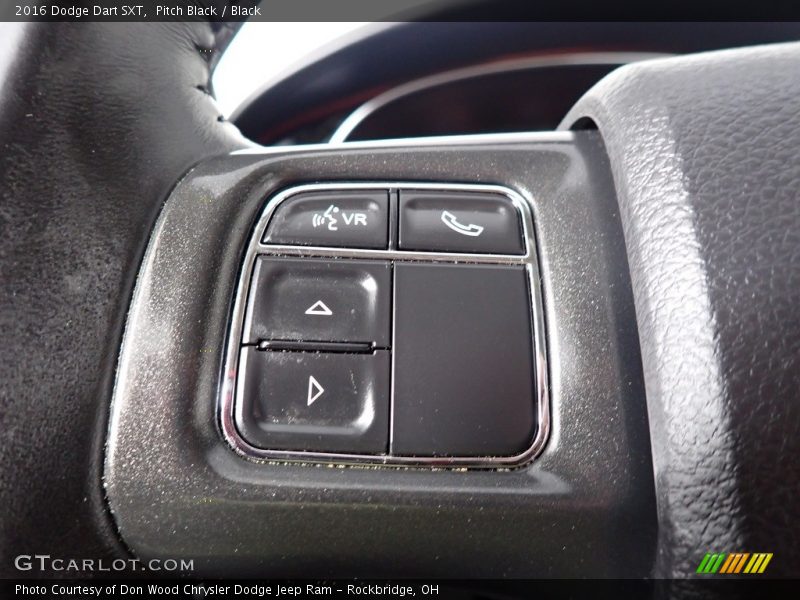 Pitch Black / Black 2016 Dodge Dart SXT