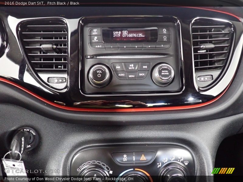 Pitch Black / Black 2016 Dodge Dart SXT