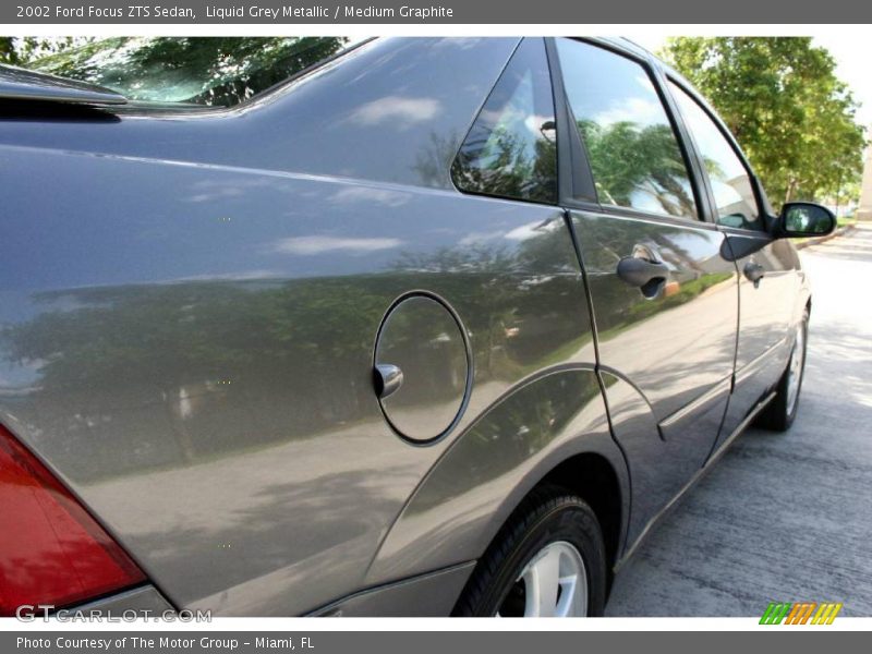 Liquid Grey Metallic / Medium Graphite 2002 Ford Focus ZTS Sedan