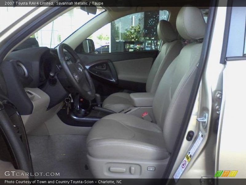 Savannah Metallic / Taupe 2007 Toyota RAV4 Limited