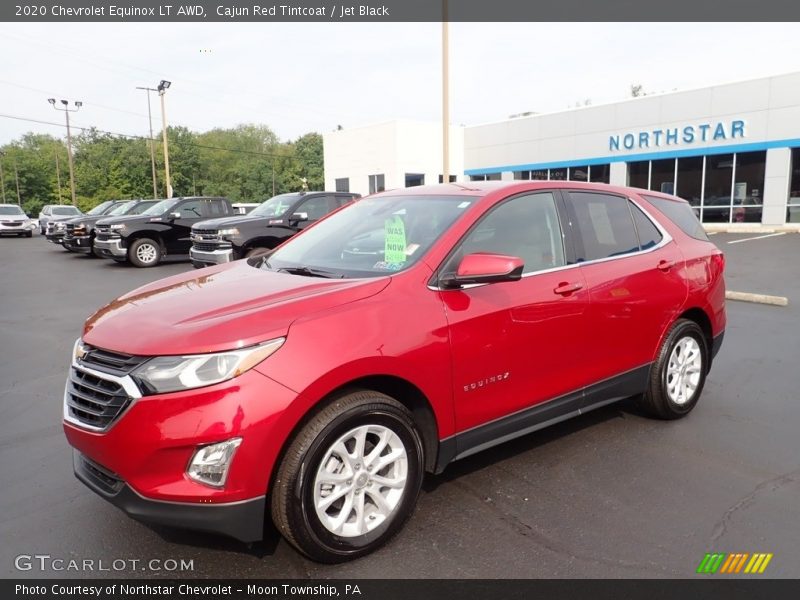 Cajun Red Tintcoat / Jet Black 2020 Chevrolet Equinox LT AWD