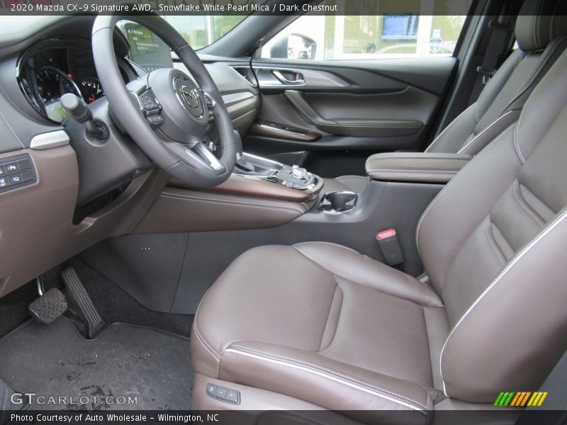 Front Seat of 2020 CX-9 Signature AWD