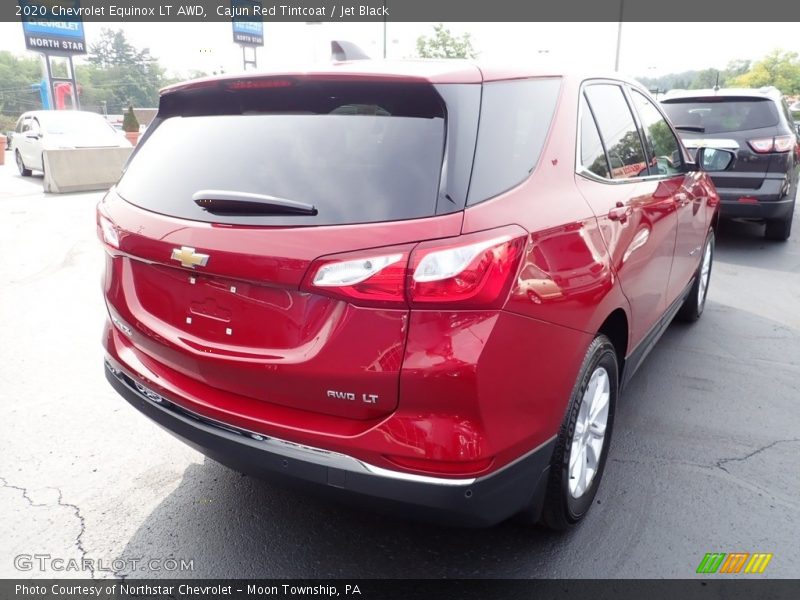 Cajun Red Tintcoat / Jet Black 2020 Chevrolet Equinox LT AWD