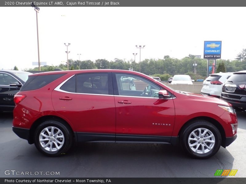 Cajun Red Tintcoat / Jet Black 2020 Chevrolet Equinox LT AWD