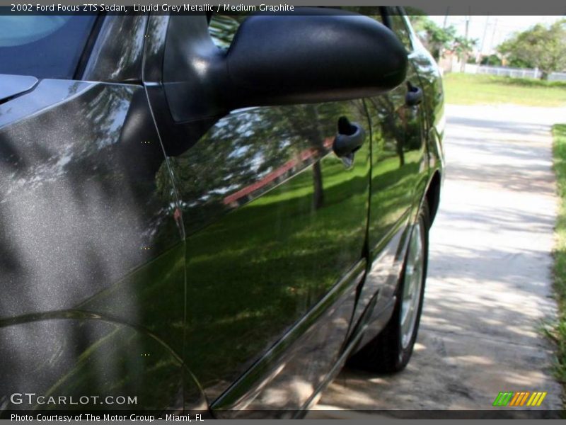 Liquid Grey Metallic / Medium Graphite 2002 Ford Focus ZTS Sedan
