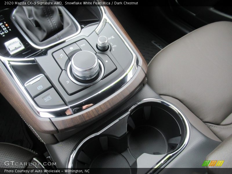 Snowflake White Pearl Mica / Dark Chestnut 2020 Mazda CX-9 Signature AWD
