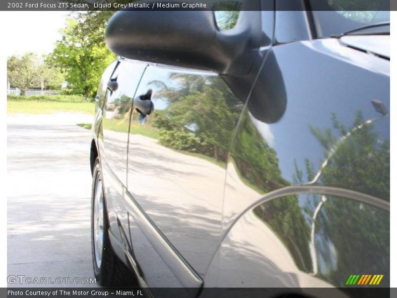 Liquid Grey Metallic / Medium Graphite 2002 Ford Focus ZTS Sedan