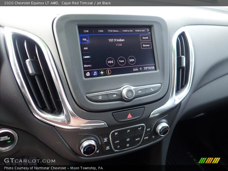 Cajun Red Tintcoat / Jet Black 2020 Chevrolet Equinox LT AWD