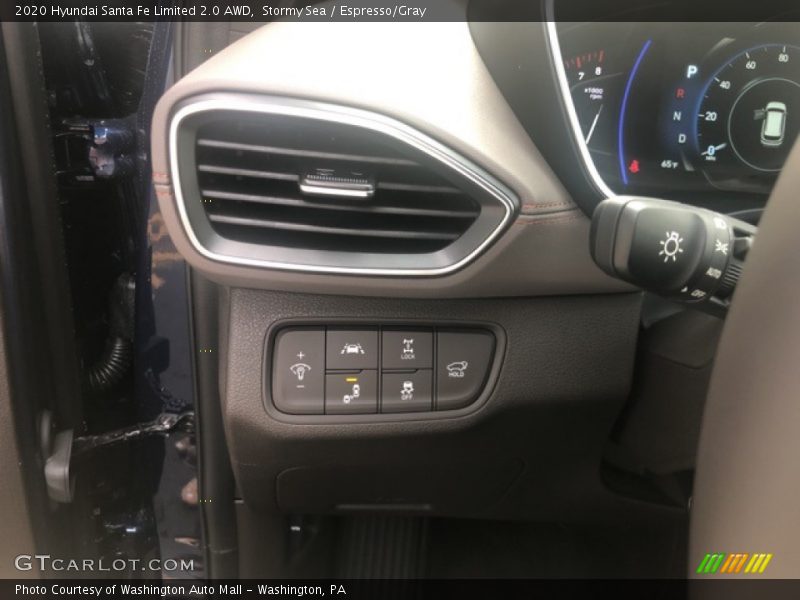 Stormy Sea / Espresso/Gray 2020 Hyundai Santa Fe Limited 2.0 AWD