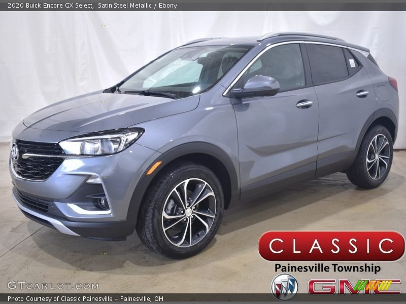 Satin Steel Metallic / Ebony 2020 Buick Encore GX Select