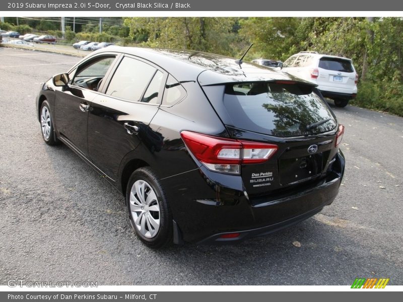 Crystal Black Silica / Black 2019 Subaru Impreza 2.0i 5-Door