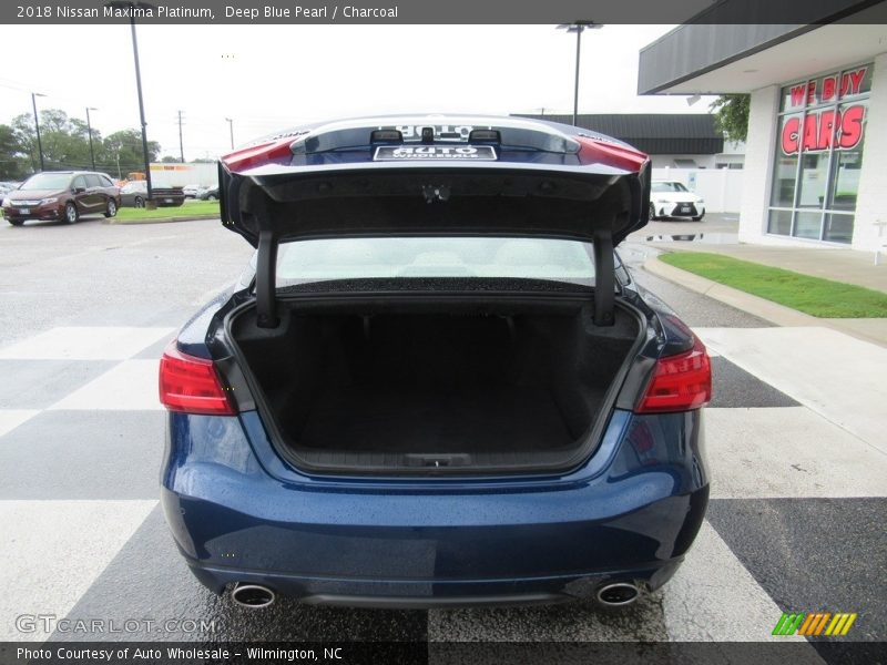 Deep Blue Pearl / Charcoal 2018 Nissan Maxima Platinum