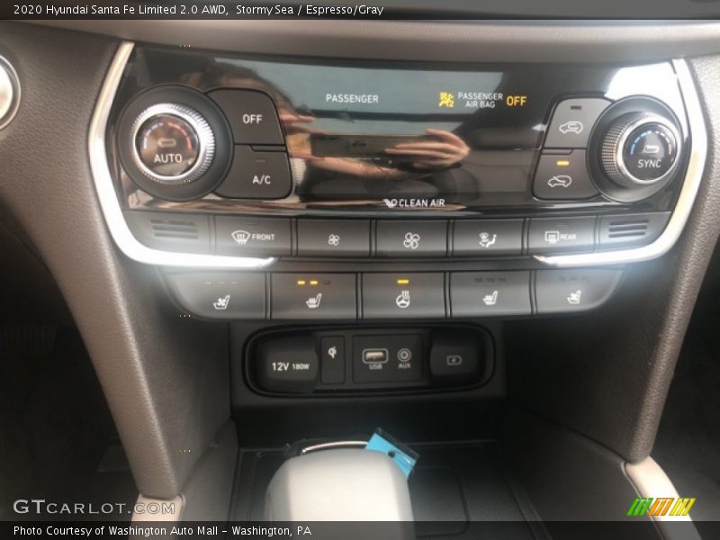 Stormy Sea / Espresso/Gray 2020 Hyundai Santa Fe Limited 2.0 AWD