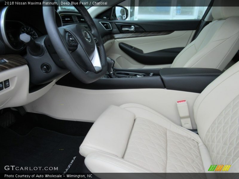 Deep Blue Pearl / Charcoal 2018 Nissan Maxima Platinum