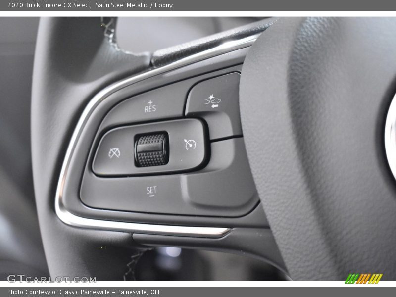 Satin Steel Metallic / Ebony 2020 Buick Encore GX Select