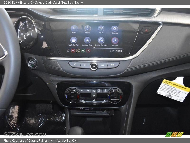 Satin Steel Metallic / Ebony 2020 Buick Encore GX Select