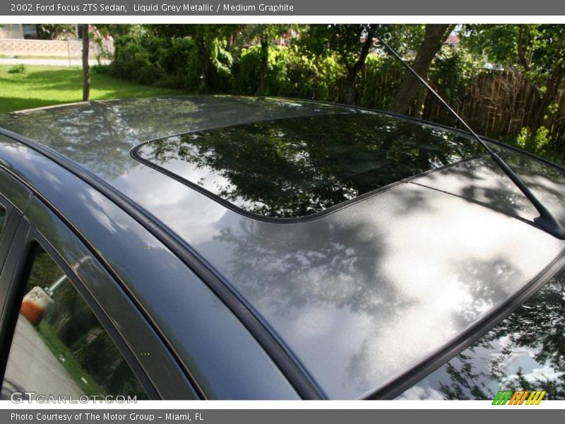 Liquid Grey Metallic / Medium Graphite 2002 Ford Focus ZTS Sedan